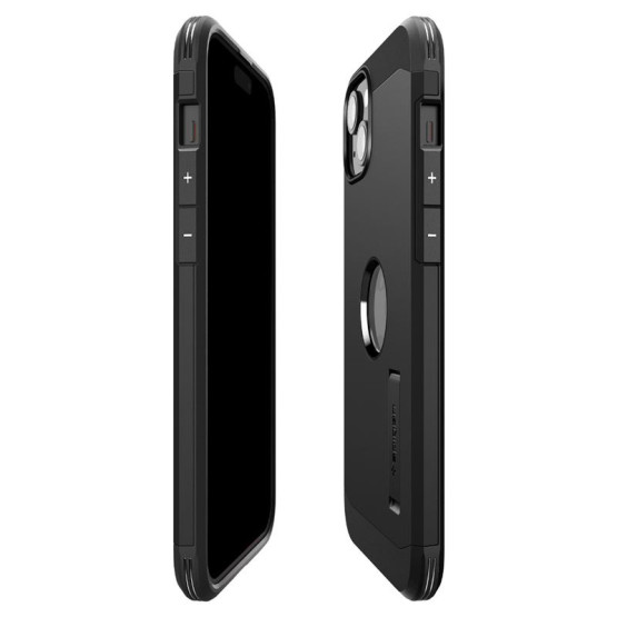Гръб Spigen Tough Armor MagSafe за iPhone 15 Plus - Черен