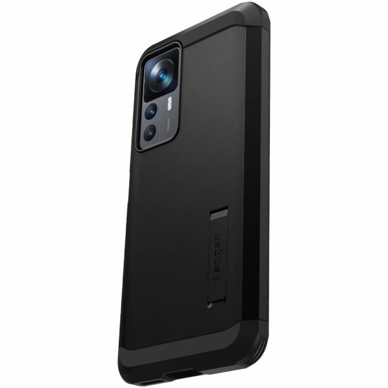 Гръб Spigen Tough Armor за Xiaomi 12T/Xiaomi 12T Pro - Черен