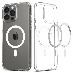 Гръб Spigen Ultra Hybrid MagSafe за iPhone 13 Pro Max - Бял