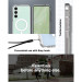 Гръб Spigen Ultra Hybrid MagSafe за Samsung Galaxy S24 FE - Бял