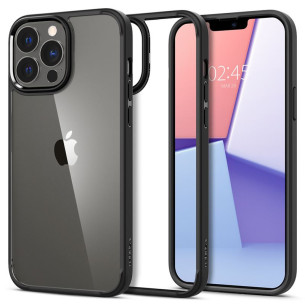 Гръб Spigen Ultra Hybrid за iPhone 13 Pro Max - Черен