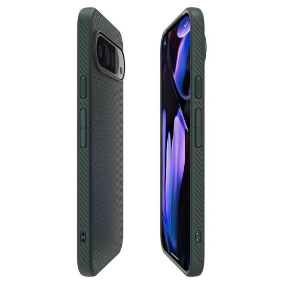 Гръб Spigen за Google Pixel 9 Pro/Pixel 9, Liquid Air - Зелен