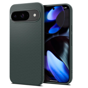 Гръб Spigen за Google Pixel 9 Pro/Pixel 9, Liquid Air - Зелен
