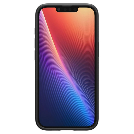 Гръб Spigen за iPhone 16E, Liquid Air, MagSafe, Черен