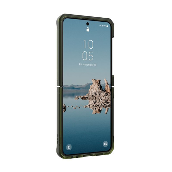 Гръб UAG Plyo Pro за Samsung Galaxy Z Flip 5 - Оlive/space grey