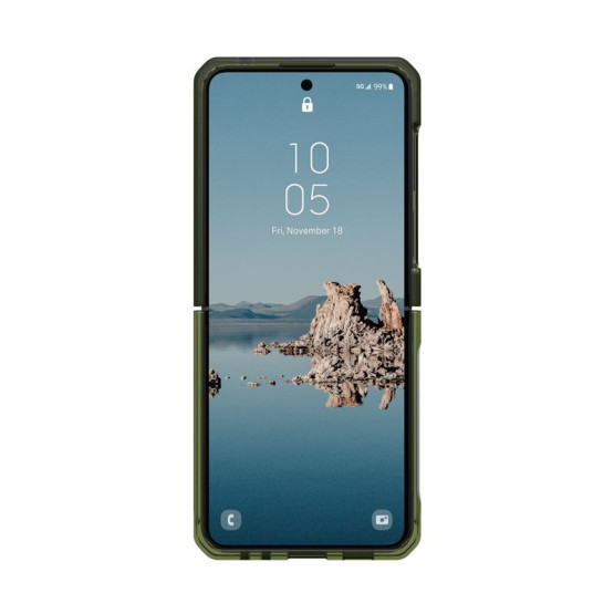 Гръб UAG Plyo Pro за Samsung Galaxy Z Flip 5 - Оlive/space grey