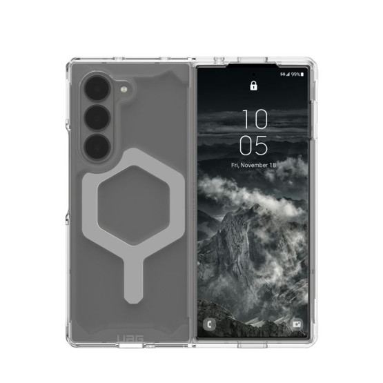 Гръб UAG за Samsung Galaxy Z Fold 6, Plyo Pro Ice, silver