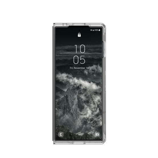 Гръб UAG за Samsung Galaxy Z Fold 6, Plyo Pro Ice, silver