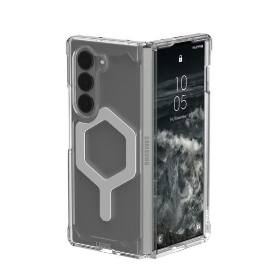 Гръб UAG за Samsung Galaxy Z Fold 6, Plyo Pro Ice, silver