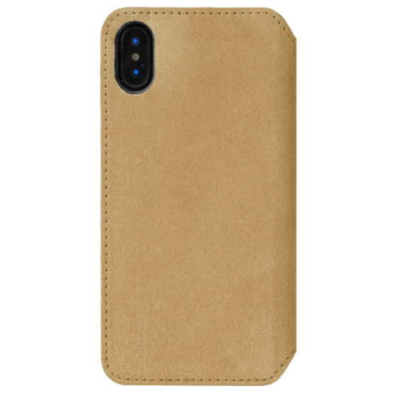 Калъф Krusell Broby 4 Card SlimWallet за Apple Iphone XS Max - Cognac