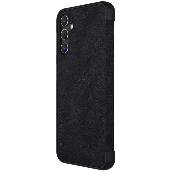 Калъф Nillkin Qin Book Case за Samsung Galaxy A34 5G - Черен
