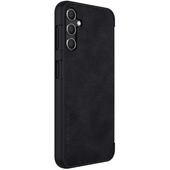 Калъф Nillkin Qin Book Case за Samsung Galaxy A34 5G - Черен