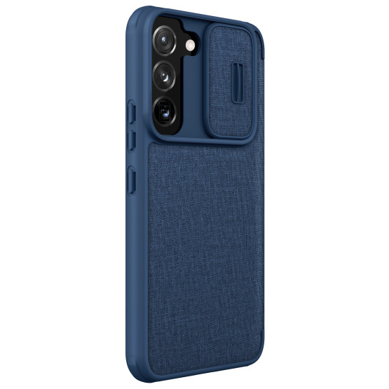 Калъф Nillkin Qin Pro за Samsung GalaxyS22 Plus - Син
