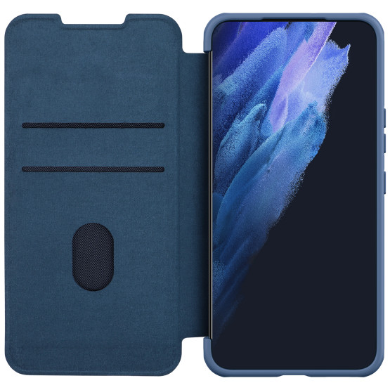 Калъф Nillkin Qin Pro за Samsung GalaxyS22 Plus - Син