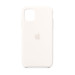 Оригинален гръб Apple Silicone Cover за iPhone 11, Бял, MWVX2ZM/A