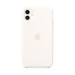 Оригинален гръб Apple Silicone Cover за iPhone 11, Бял, MWVX2ZM/A