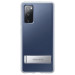 Оригинален гръб Samsung Clear Standing Cover за Galaxy S20 FE - Прозрачен, EF-JG780CTE