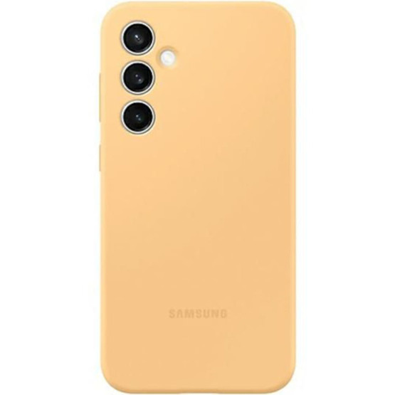 Оригинален гръб Samsung Silicone Cover за Galaxy S23 FE - Apricot, EF-PS711TOE