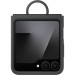 Оригинален гръб Samsung за Galaxy Z Flip 7FE, Z FLip 6, Silicone Cover with Ring, Черен, EF-PF741TBE