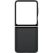 Оригинален гръб Samsung за Galaxy Z Flip 7FE, Z FLip 6, Silicone Cover with Ring, Черен, EF-PF741TBE