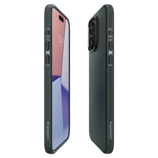 Spigen Liquid Air за iPhone 15 Pro Max - Зелен