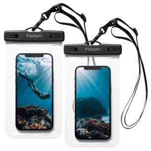 Водоустойчив калъф Spigen Aqua Shield WaterProof Case A601 , комплект 2 броя - Прозрачни