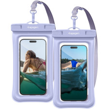 Водоустойчив калъф Spigen Aqua Shield WaterProof Floating Case, 2 Pack, aqua blue