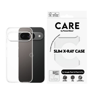 Гръб CARE by PanzerGlass за Google Pixel 10/ 10 Pro Fashion X-Ray Soft - Прозрачен