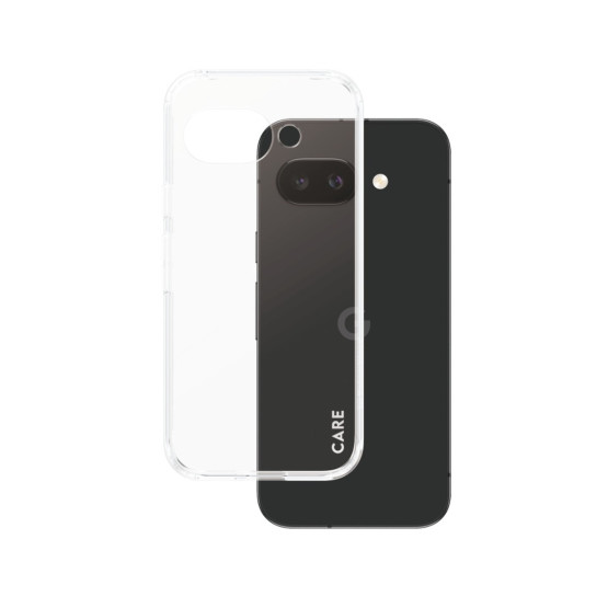 Гръб CARE by PanzerGlass за Google Pixel 9a, Flagship Case, Urban Combat, Прозрачен