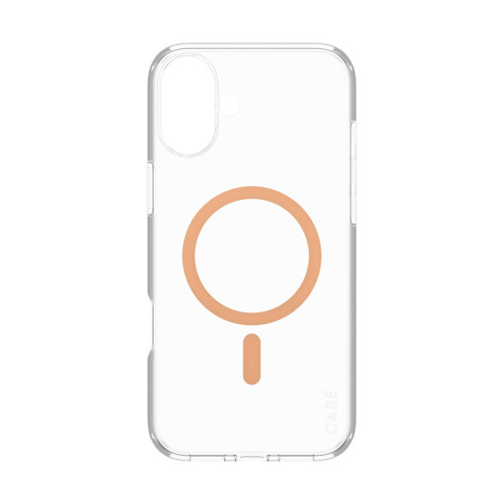 Гръб CARE by PanzerGlass за iPhone 16 Plus, Flagship Case Urban Combat w. Peachy MagSafe