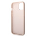 Гръб Guess PU 4G Metal Logo Case за iPhone 14 - Розов