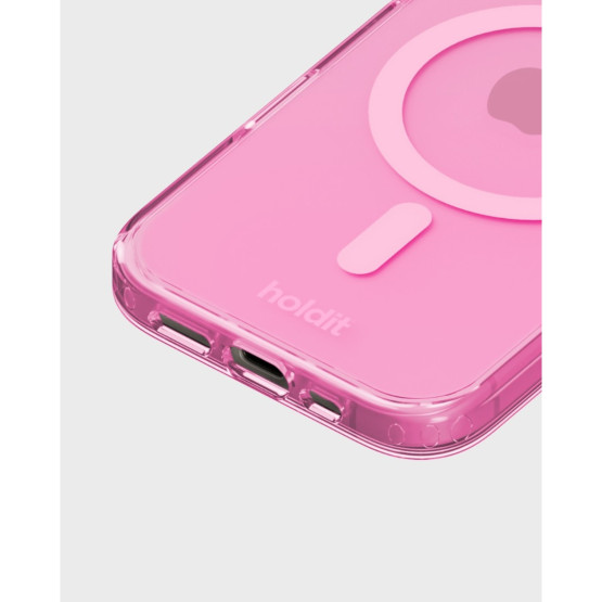 Гръб Holdit MagSafe Case за iPhone 16 - Розов