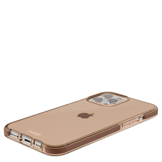 Гръб Holdit Seethru Case за iPhone 13 Pro Max - Кафяв