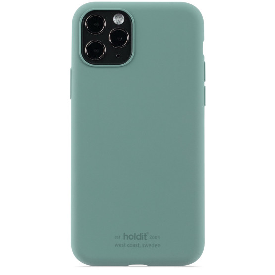 Гръб Holdit Silicone Case за iPhone 11 Pro - Moss Green