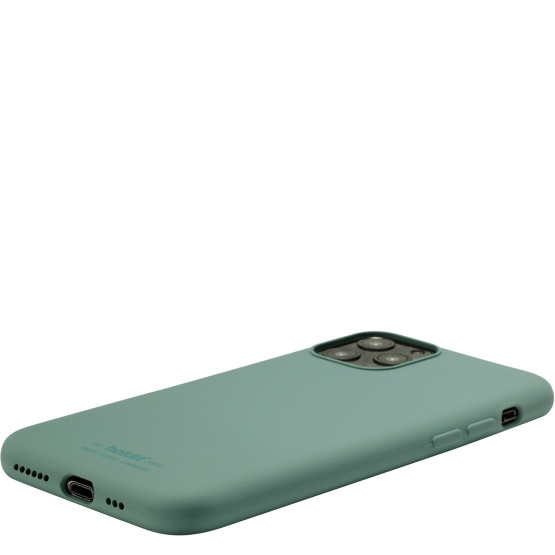 Гръб Holdit Silicone Case за iPhone 11 Pro - Moss Green