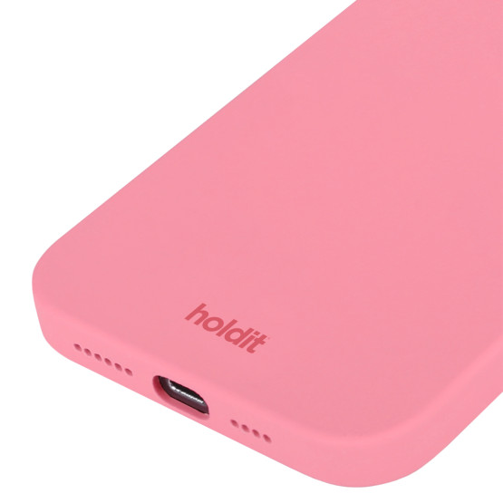 Гръб Holdit Silicone Case за iPhone 12/12 Pro - Rouge Pink