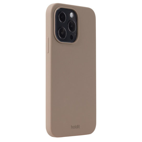 Гръб Holdit Silicone Case за iPhone 13 Pro - Mocha Brown