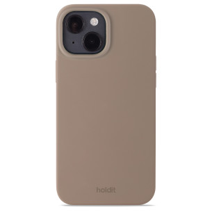 Гръб Holdit Silicone Case за iPhone 14/13 - Mocha Brown