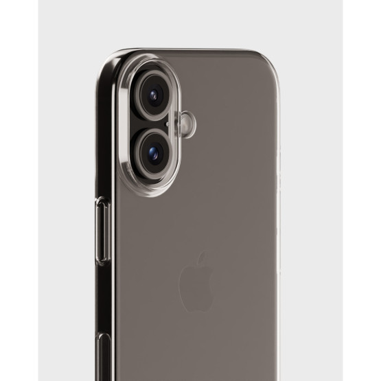 Гръб Holdit Slim Case за iPhone 16 Plus - Прозрачен