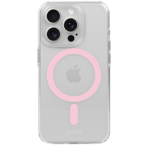 Гръб Holdit за iPhone 15 Pro Max, MagSafe Case, Розов