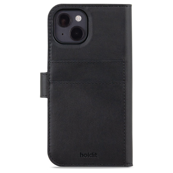Гръб Калъф Holdit WalletCase MagnetPlus за iphone 15 - Черен