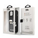 Гръб Karl Lagerfeld and Choupette 3D Case за iPhone 14 Plus - Черен
