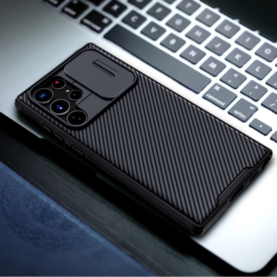 Гръб Nillkin camshield pro case за Samsung Galaxy S22 ultra - Черен