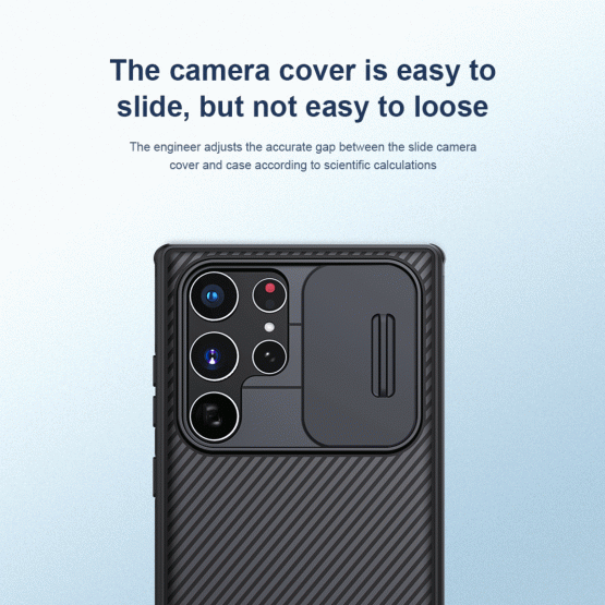 Гръб Nillkin camshield pro case за Samsung Galaxy S22 ultra - Черен