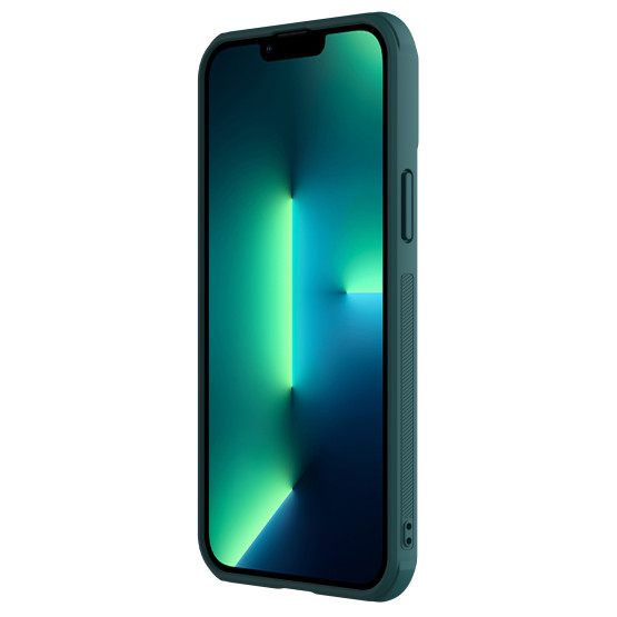 Гръб Nillkin leather camshield за Iphone 13 Pro - Зелен
