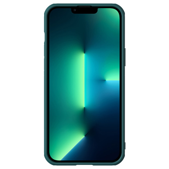 Гръб Nillkin leather camshield за Iphone 13 Pro - Зелен