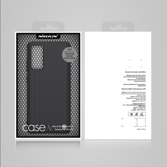 Гръб Nillkin Textured за Samsung Galaxy S20 FE - Черен