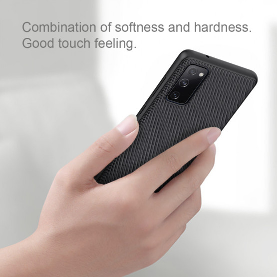 Гръб Nillkin Textured за Samsung Galaxy S20 FE - Черен