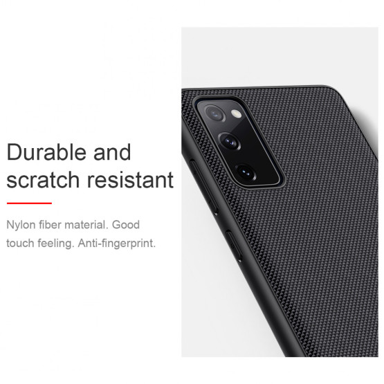 Гръб Nillkin Textured за Samsung Galaxy S20 FE - Черен