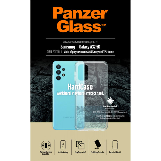 Гръб PanzerGlass Hard Case за Samsung Galaxy A32 5G - Прозрачен